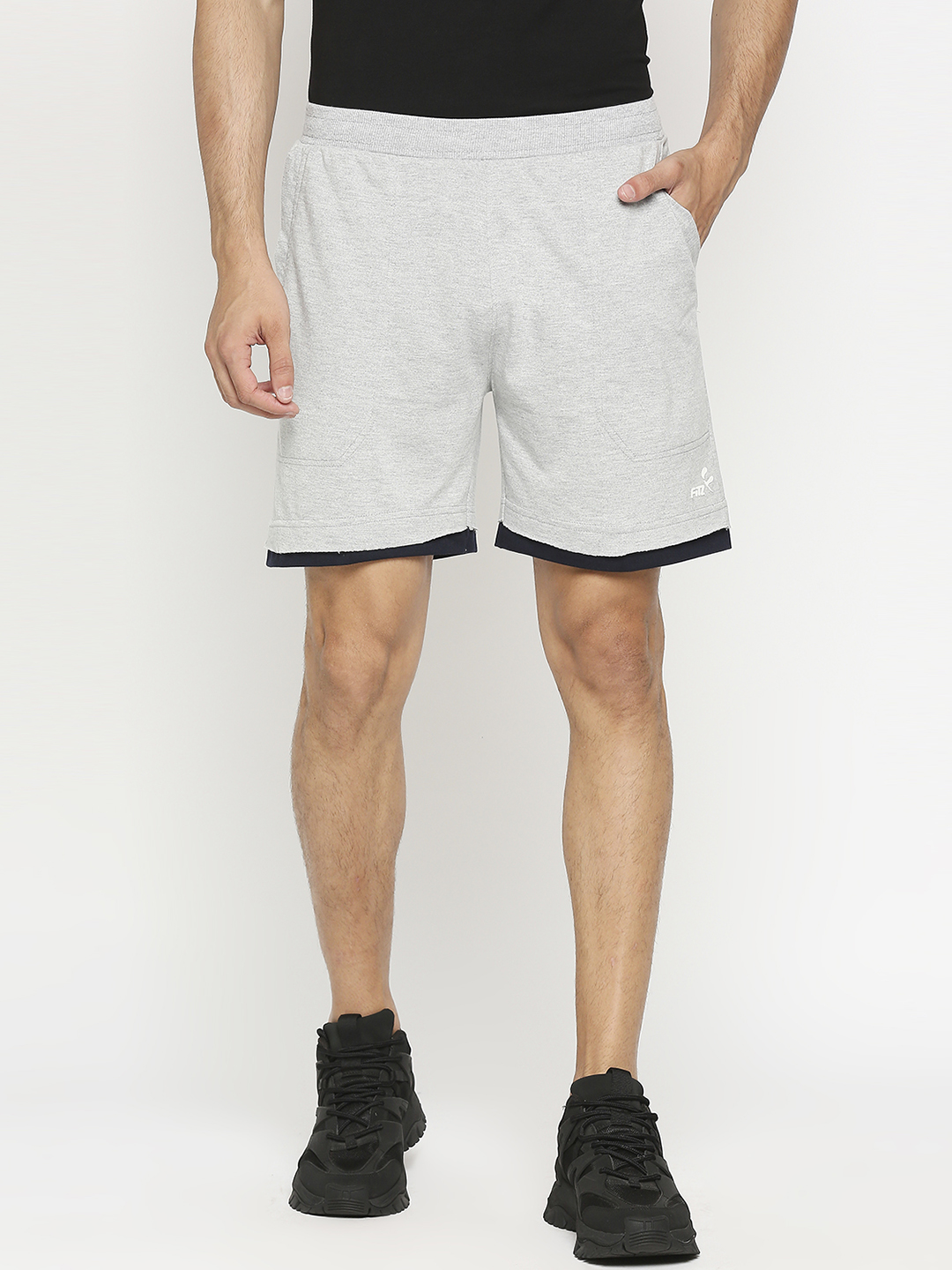 mens cotton polyester shorts